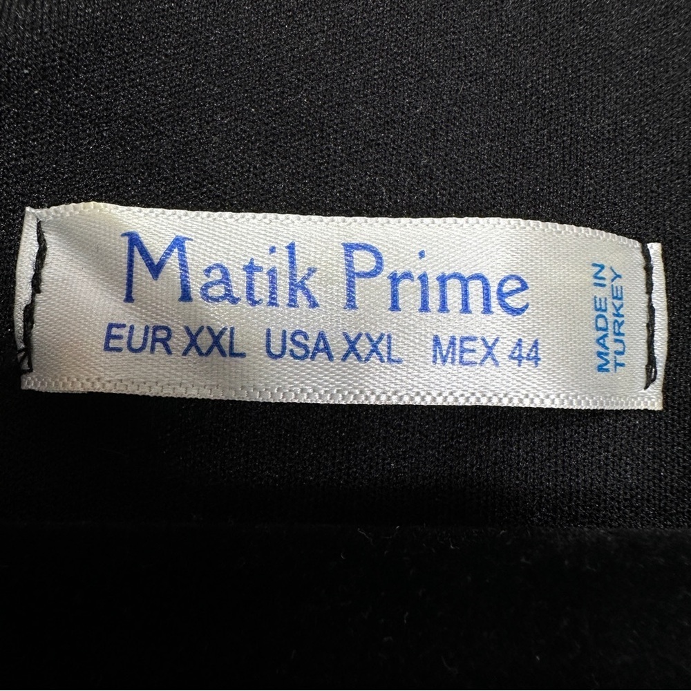 Black & Silver Embellished Faux Wrap Midi Dress Long Sleeve Shimmer Party Dress - Picture 9 of 14